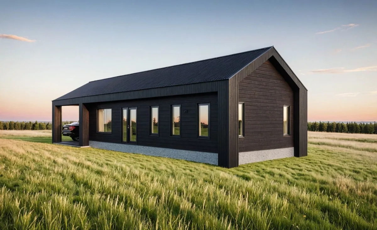 Visualización arquitectónica de Casa Los Ulmos