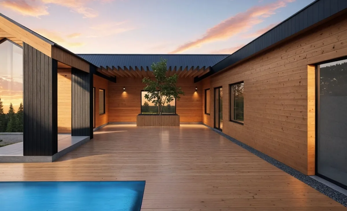 Casa Muñoz · Terraza interior