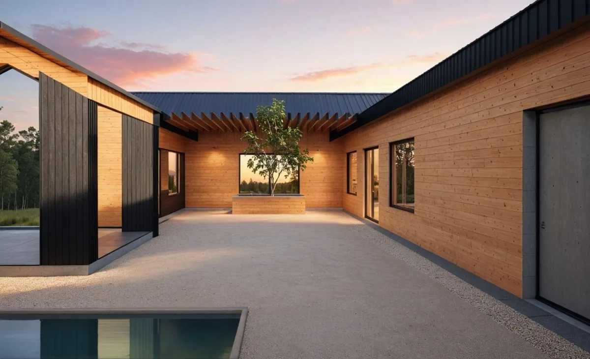 Casa Muñoz · Galería cubierta