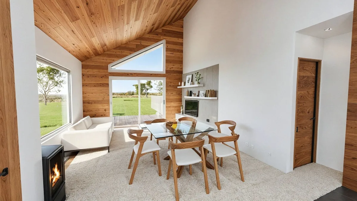 Modelo 65 · Estar y comedor